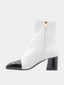 Edna Ankle Boots - Blanc