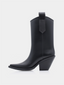 Tess Cowboy Bootie - Noir