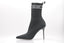 BALMAIN - Skye Knit Boots - Noir