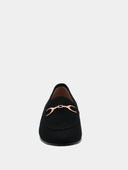 Mocassin en velours - Noir