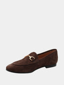 Mocassin en daim - Brun
