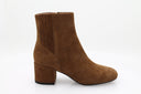 Heeled ankle boot - Brown