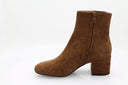Heeled ankle boot - Brown