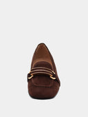 Mocassin (talon de 2,5cm) - Marron foncé