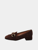 Mocassin (talon de 2,5cm) - Marron foncé