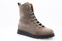 Nubuck leather ankle boots - Grey