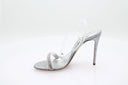 Heeled Sandals - Silver