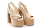Platform Sandals - Sandstone