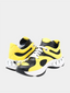 Dynamic Baskets en cuir - Jaune & Noir