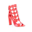 CASADEI® - Sandales en cuir verni à talons hauts - Rouge
