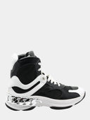 CASADEI - Salento high top sneakers - Wit &amp; Zwart