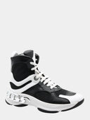CASADEI - Salento high top sneakers - Wit &amp; Zwart