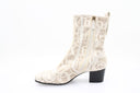 Goldee Lace-up Boots - Beige