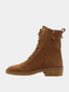 Edith Laceup Boots - Camel