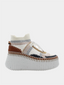 CHLOE - Nama Plateau Sneaker - Red Sand