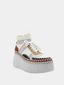 CHLOE - Nama Plateau Sneaker - Red Sand
