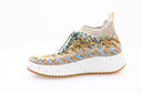 Nama Sock Sneaker - Beige/Blauw