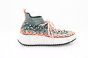 Nama Sock Sneaker - Green/Orange