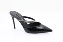 Leather court shoes - Black