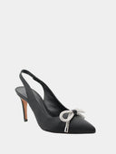 Slingbackpumps - Zwart