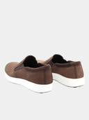 Soft 7 M Mocassins sans lacet en nubuck - Camel