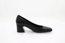 Block heel court shoes (5cm) - Black