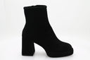 Heeled Ankle Boots (7cm) - Black