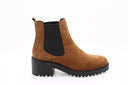 Blaneka Leather Boot - Camel
