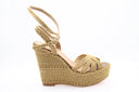 Platform sandal - Gold/Bronze