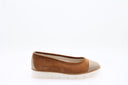 Suede ballet flats - Brown