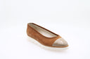 Suede ballet flats - Brown