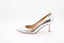 GIANVITO ROSSI - Pointy Pump Tacos 70 - Argenté