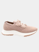 GIANVITO ROSSI - Knit Bouclé Sneaker - Peach