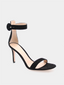 GIANVITO ROSSI-Portofino 85 Suède-zwart 