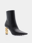 G Cube 85 Bootie Calf - Noir