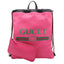 GUCCI® - Sac à dos en cuir à cordon - Rose