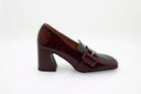 Heeled loafers - Bordeaux