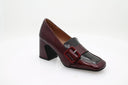 Heeled loafers - Bordeaux