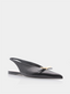 Bow Flat Slingback - Noir