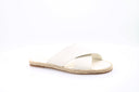 Leather Mules - White