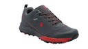 Jessie 1PR Waterproof Sports Trainers - Dark Grey/Red