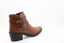 MANO - Bottines à talon carré moyen - Marron