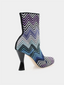 Gea Boot Chevron Wave - Bleu et Violet