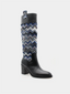 Sophic Boot Chevron Wave - Bleu et Noir