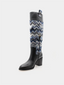 Sophic Boot Chevron Wave - Bleu et Noir