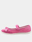 Ballerines enfant à bride fine - Fuchsia