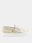 NATURINO - Basket Slip-On - Beige et Doré