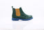 NATURINO nubuck boots green yellow
NATURINO green nubuck ankle boots with yellow elastic band
NATURINO nubuck ankle boots with round toe and blue sole