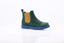 NATURINO - Nubuck boots - Green and yellow