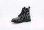 bottines en cuir NATURINO noires à fleurs blanches pour enfant
bottines NATURINO fleuries avec zip et lacets noirs
chaussures montantes fille NATURINO imprimé floral semelle épaisse
